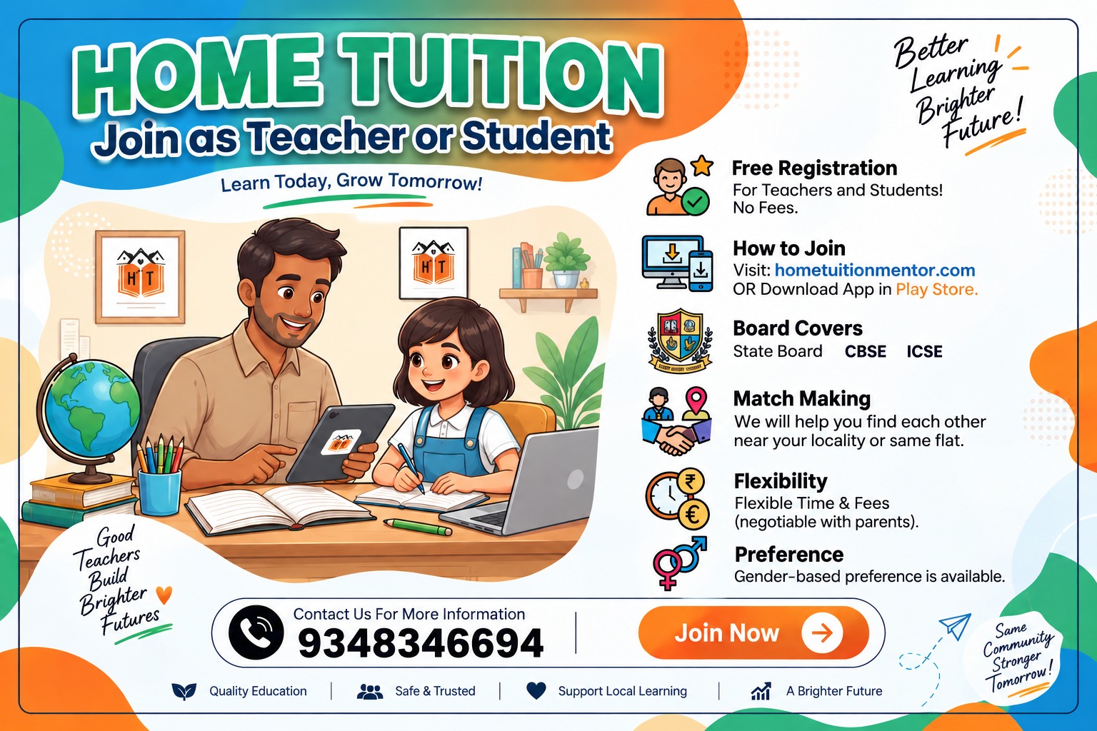 Home Tuition Mentor Promo